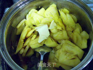 焦糖菠萝翻转蛋糕的做法步骤:6