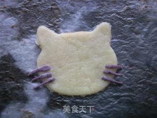 hello kitty 情侣饼干的做法步骤:9
