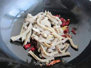 干锅牛肚的做法步骤:7