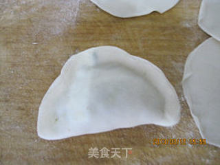 出九的韭(九)菜馅饺子----如何调韭菜馅不出水?的做法步骤:18