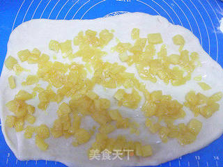 菠萝面包卷的做法步骤:15