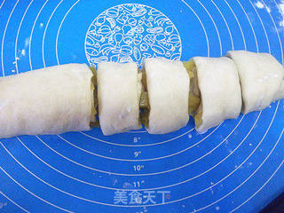 菠萝面包卷的做法步骤:17