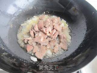 干煸馕炒肉的做法步骤：8