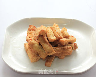 春天里的养生菜----蚝油豆腐煲的做法步骤:8