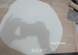 春游小食经典:葱油手抓饼的做法步骤:8