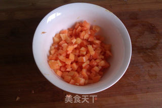 黄金虾仁蛋炒饭的做法步骤:3