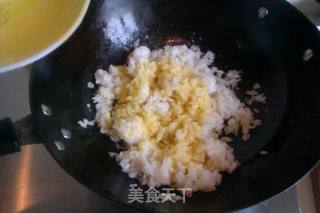 黄金虾仁蛋炒饭的做法步骤:8