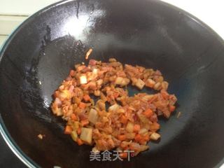 泡菜饭团的做法步骤:2