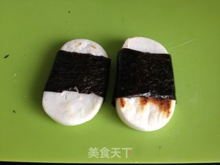 香烤海苔饵块（年糕）的做法步骤：8