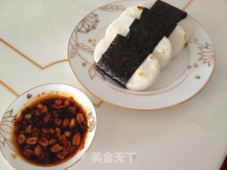 香烤海苔饵块（年糕）的做法步骤：9