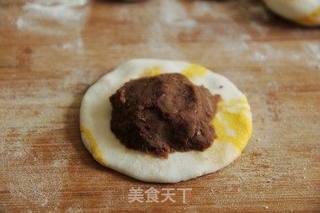 红豆沙南瓜饼的做法步骤：11