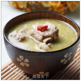 营养健康颜色漂亮------蚕豆炖排骨的做法步骤:9