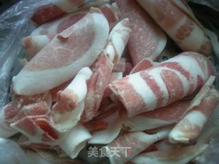 饭店美味在家做——水煮肉片的做法步骤:3