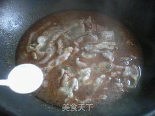 饭店美味在家做——水煮肉片的做法步骤：11