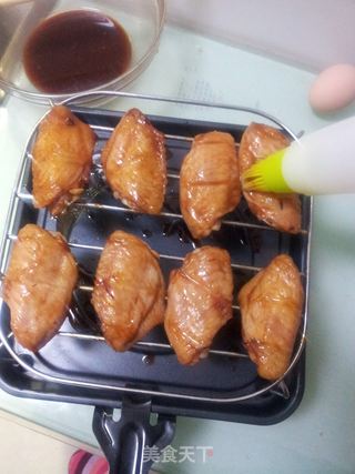 微波炉秘制烤翅的做法步骤:5