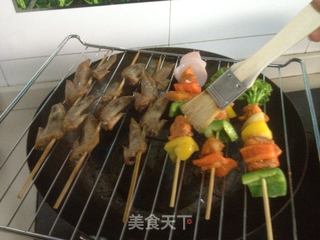 时蔬骨肉相连烤的做法步骤:5