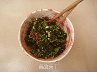 生煎羊肉饺的做法步骤:13