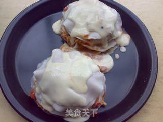 玩转饺子皮2:饺皮肉酱千层面的做法步骤:16