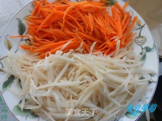炒胡萝卜土豆丝的做法步骤:2