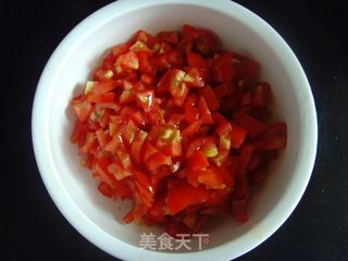 【番茄肉酱螺蛳粉】的做法步骤：2