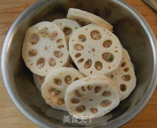 酥炸藕盒的做法步骤:7
