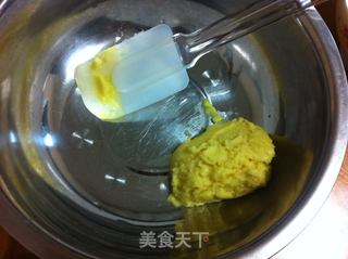 菠萝夹心棉花蛋糕的做法步骤:4