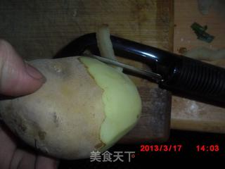 香煎土豆饼的做法步骤：1