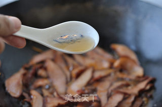 小炒腊肉的做法步骤:6