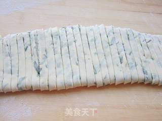 韭菜西红柿鸡蛋面的做法步骤:7