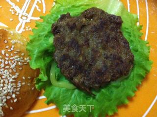 DIY牛肉汉堡的做法步骤:8