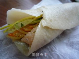 十分钟美味春饼蒸出来的做法步骤：6