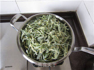 玉米面蒸野菜的做法步骤:5