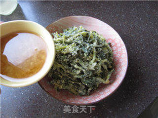 玉米面蒸野菜的做法步骤:7
