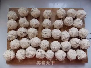农家豆腐丸子的做法步骤:9