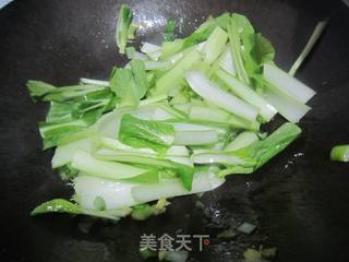 【香菇油菜】--孕妈咪15周菜谱的做法步骤：4