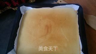奶油蛋糕卷的做法步骤:16