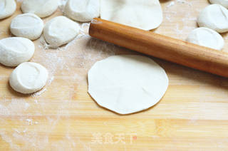 春天野菜香---荠菜水饺的做法步骤：13