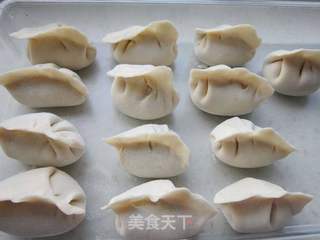 西葫芦猪肉饺子的做法步骤:11