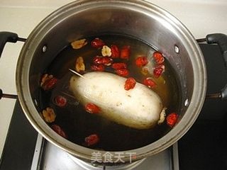 女人养颜小吃---糯米藕的做法步骤:7