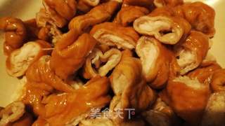 辣炒大肠的做法步骤:2