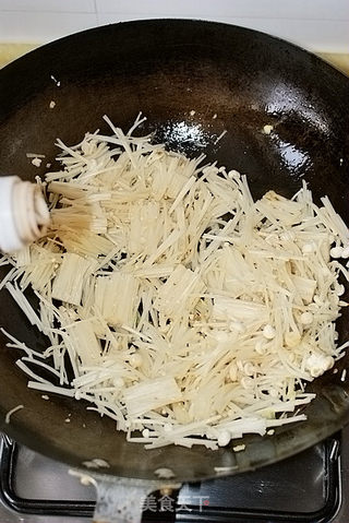【金针菇炒鸡蛋】乱搭也美味的做法步骤:10