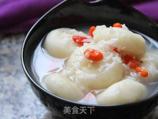 酒酿马蹄的做法步骤:6