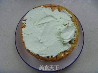 清新甜美---香兰椰子奶油蛋糕的做法步骤:22
