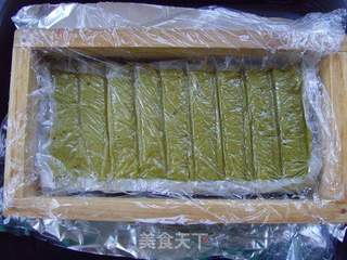 唤醒味蕾的清新蛋糕----抹茶长崎蛋糕的做法步骤:14