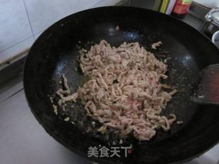 京酱肉丝的做法步骤：4