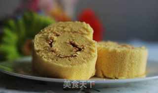 橙味瑞士卷的做法步骤:7