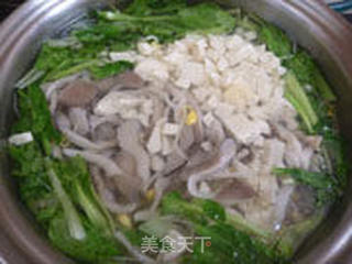 蘑菇豆腐羹的做法步骤:7