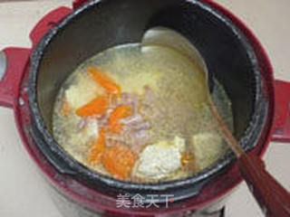 羊肉豆腐汤的做法步骤:9