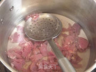 羊肉豆腐汤的做法步骤:4