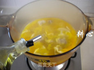 饺子黄金汤的做法步骤:15
